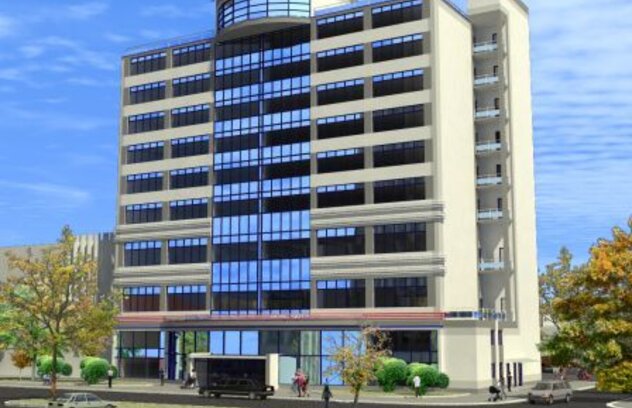 Новый световой постер в бизнес-центре «Терминал»