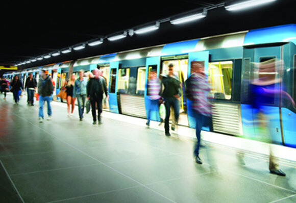 Размещение рекламы в метро