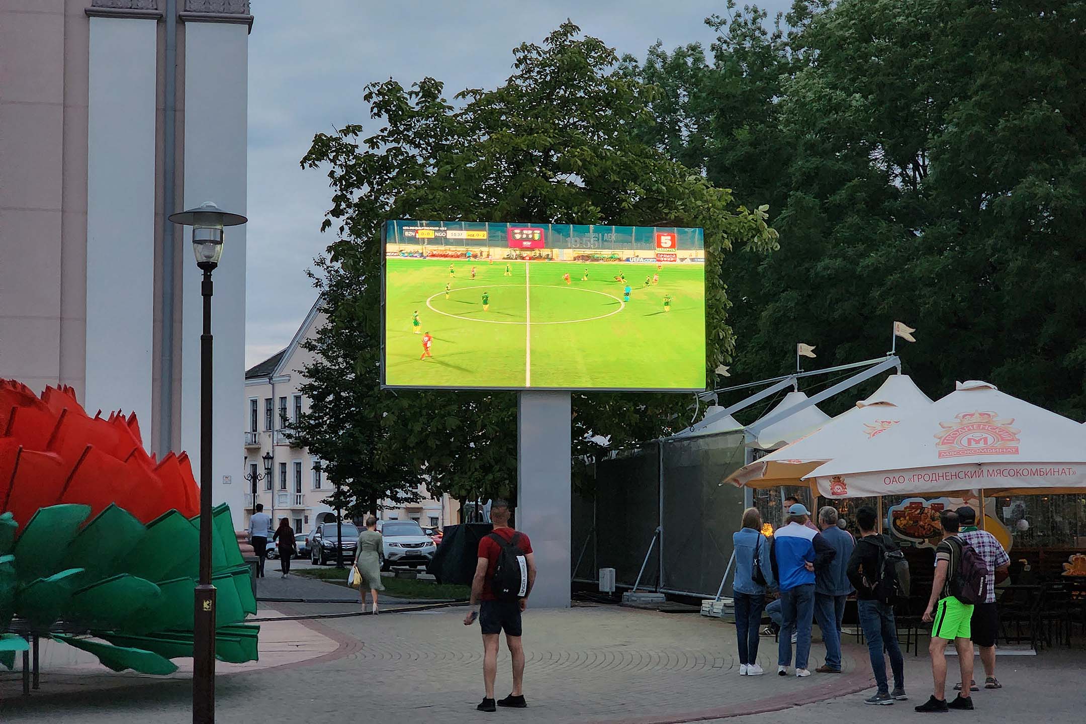 Светодиодные экраны (цифровые борды) Гродно - Фото 1