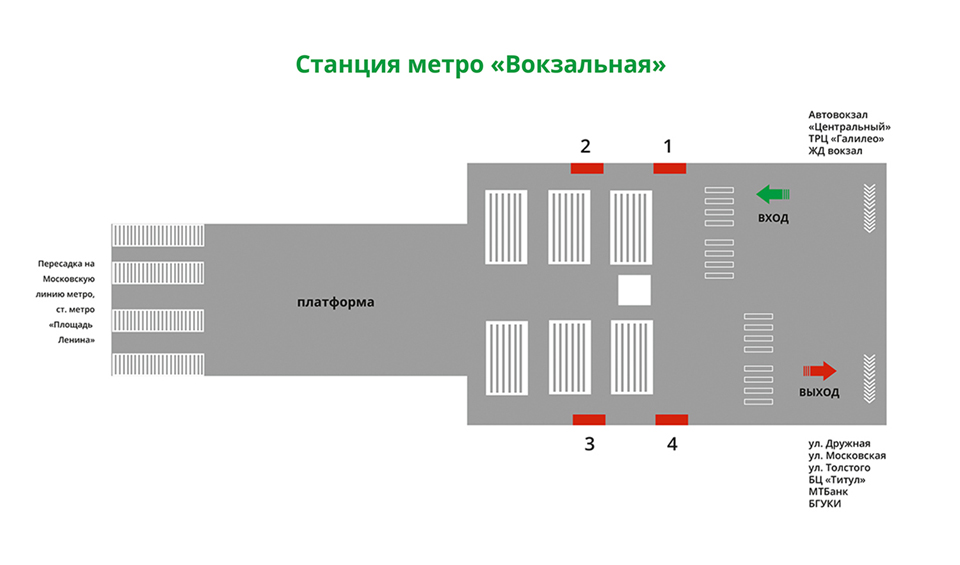 Новые рекламные места на Зеленолужской линии метро! - Фото 5